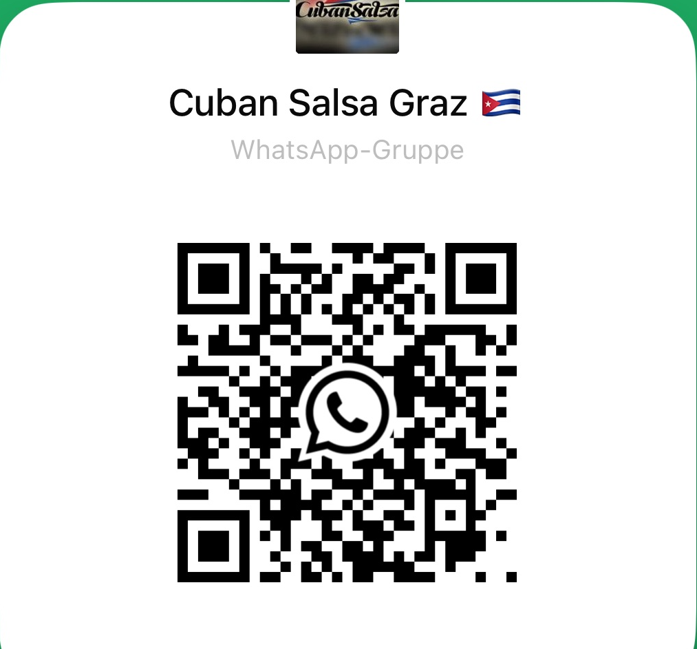 QR-Code WhatsApp-Gruppe Cuban Salsa Graz